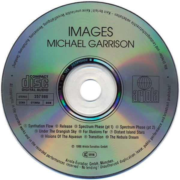 Michael Garrison : Images (CD, Album)