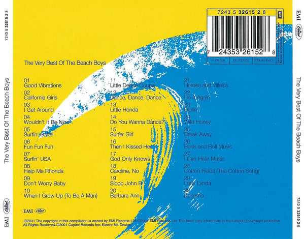 The Beach Boys : The Very Best Of The Beach Boys (CD, Comp, Mono, RM)