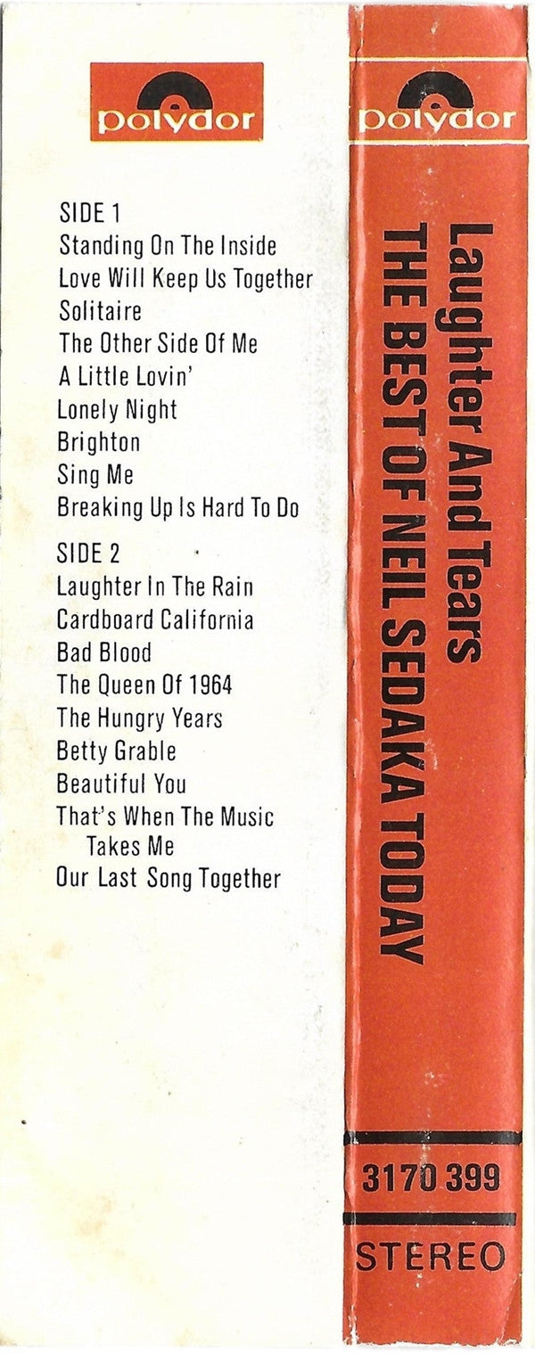 Neil Sedaka : Laughter And Tears: The Best Of Neil Sedaka Today (Cass, Comp)