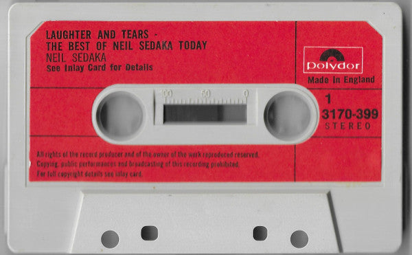 Neil Sedaka : Laughter And Tears: The Best Of Neil Sedaka Today (Cass, Comp)