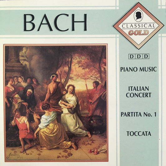 Johann Sebastian Bach : Piano Music / Italian Concert / Partita No. 1 / Toccata (CD, Comp)