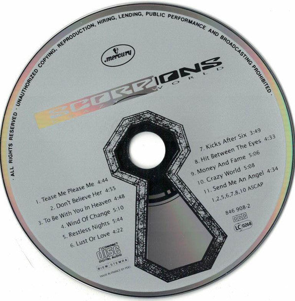 Scorpions : Crazy World (CD, Album)