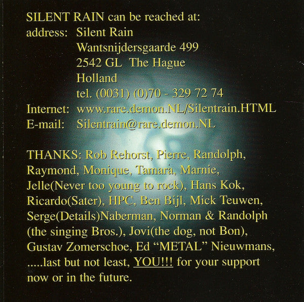 Silent Rain (3) : Eye To Eye (CD, EP)