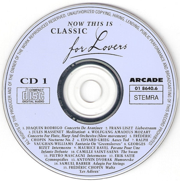 Various : Now This Is Classic For Lovers (2xCD, Comp)
