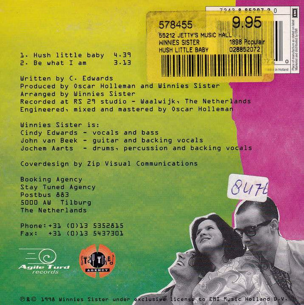Winnies Sister : Hush Little Baby (CD, Single, Car)