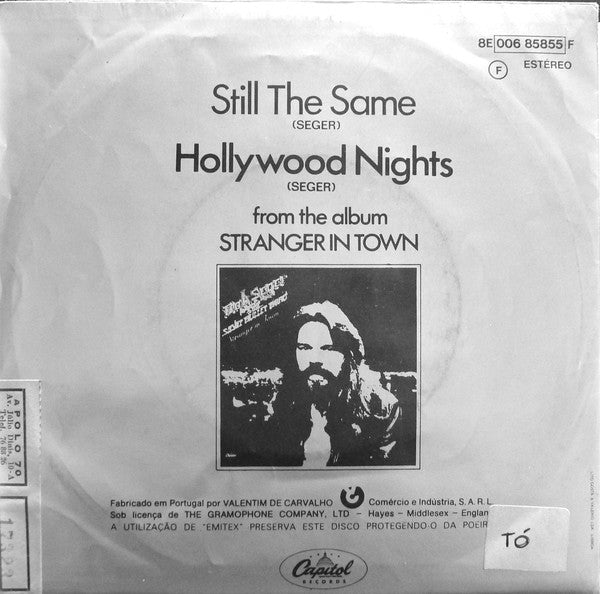 Bob Seger : Still The Same / Hollywood Nights (7", Single)