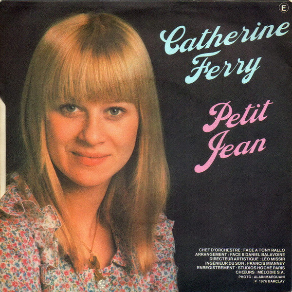Catherine Ferry : 1, 2, 3 (7", Single, Ora)
