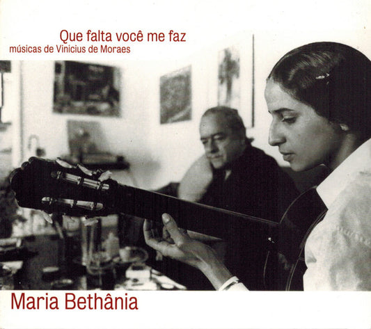 Maria Bethânia : Músicas De Vinícius de Moraes - Que Falta Você Me Faz (CD, Album)