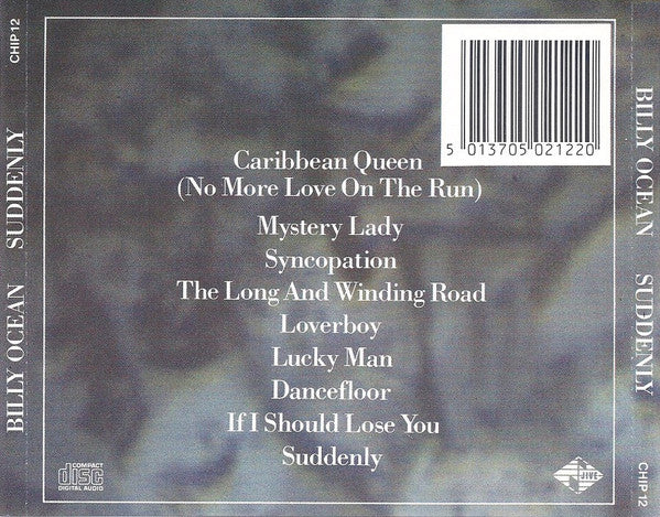 Billy Ocean : Suddenly (CD, Album)