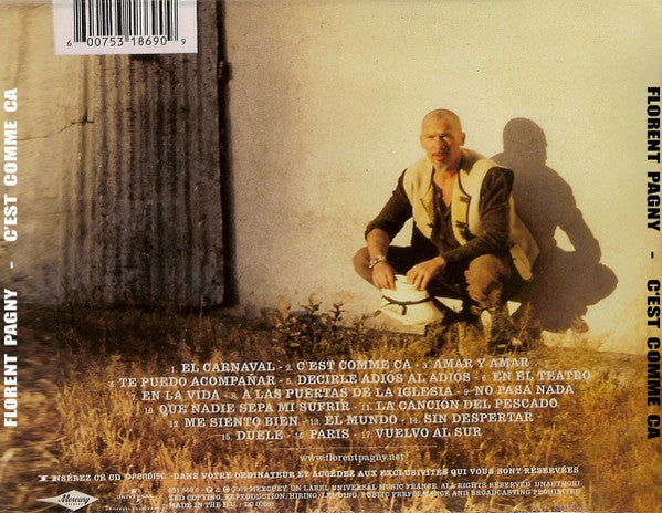 Florent Pagny : C'est Comme Ça (CD, Album, Enh)
