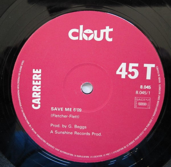 Clout : Save Me (12", Maxi)