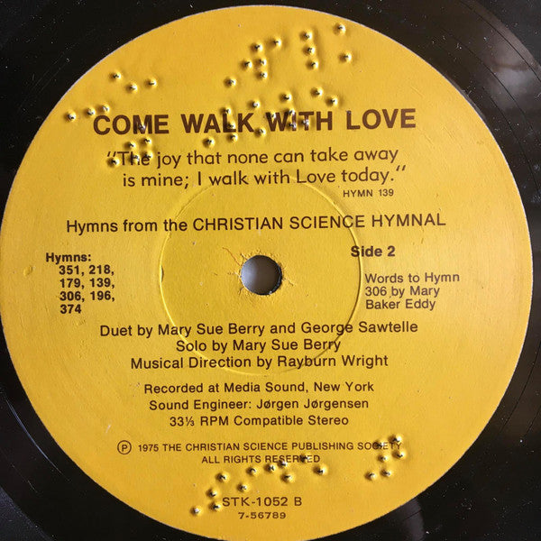 Various : Come Walk With Love (LP, Album)
