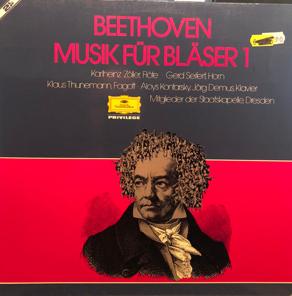 Ludwig van Beethoven : Musik Für Bläser 1 (2xLP, Comp)