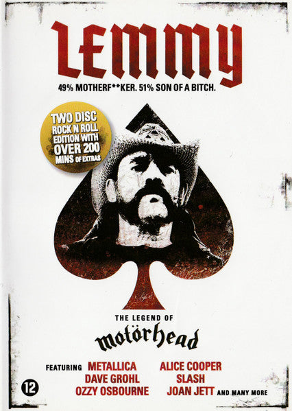 Greg Olliver, Wes Orshoski : Lemmy (49% Motherf**ker, 51% Son Of A Bitch) (2xDVD-V, PAL)