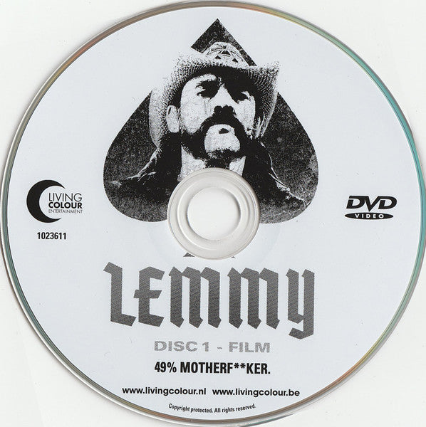 Greg Olliver, Wes Orshoski : Lemmy (49% Motherf**ker, 51% Son Of A Bitch) (2xDVD-V, PAL)