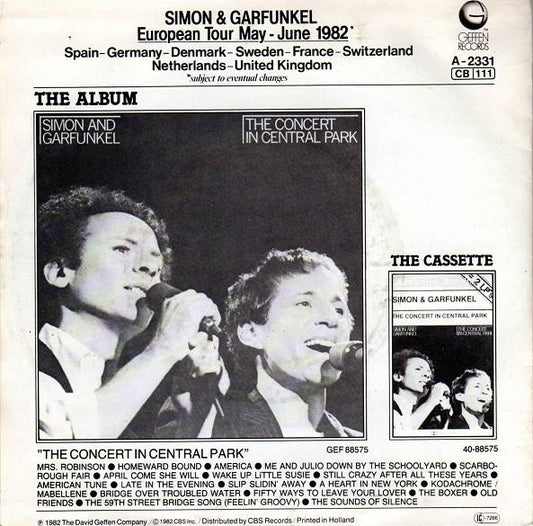 Simon And Garfunkel* : Wake Up Little Susie (7", Single)