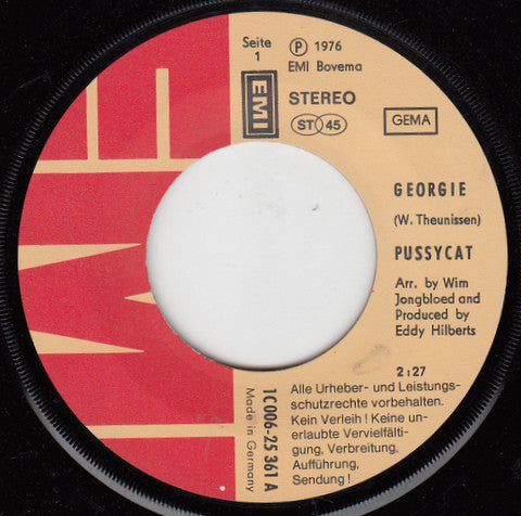Pussycat (2) : Georgie (7", Single)