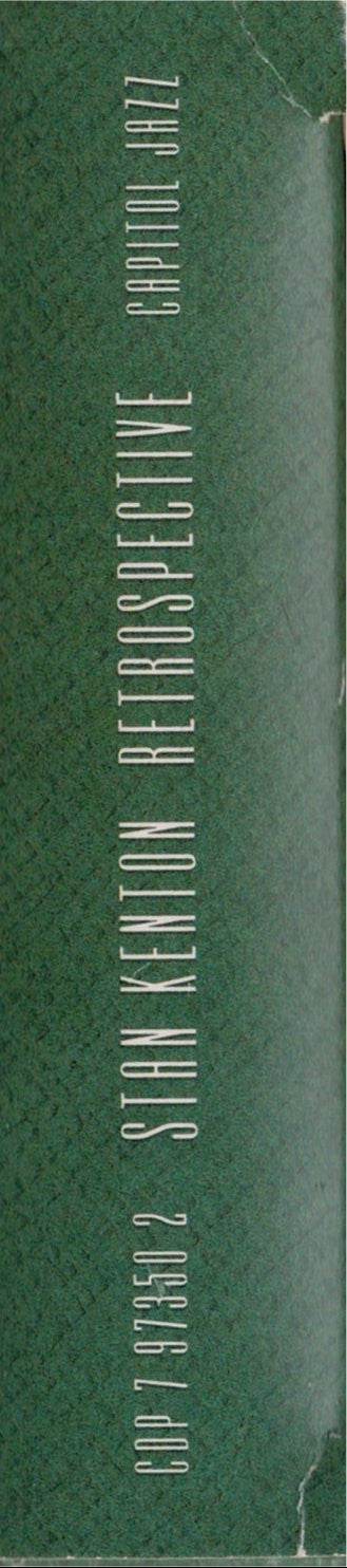Stan Kenton : Retrospective (4xCD, Comp, RE, RM + Box)