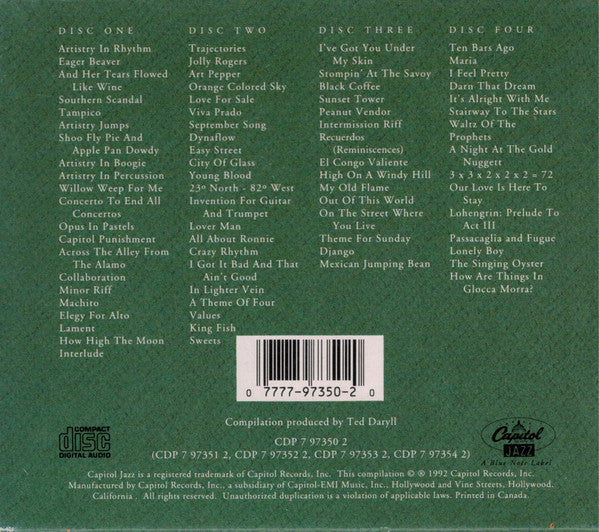 Stan Kenton : Retrospective (4xCD, Comp, RE, RM + Box)