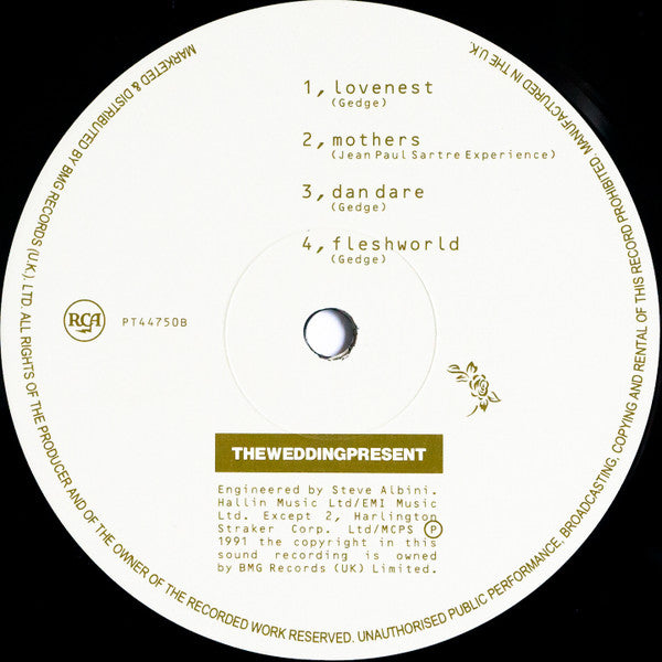 The Wedding Present : Lovenest (12", Single)