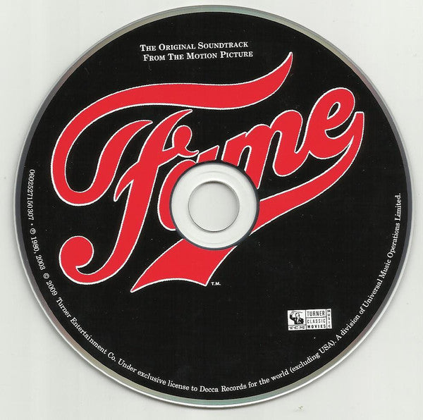Various : Fame (The Original Soundtrack From The Motion Picture) (CD, Album, RE)