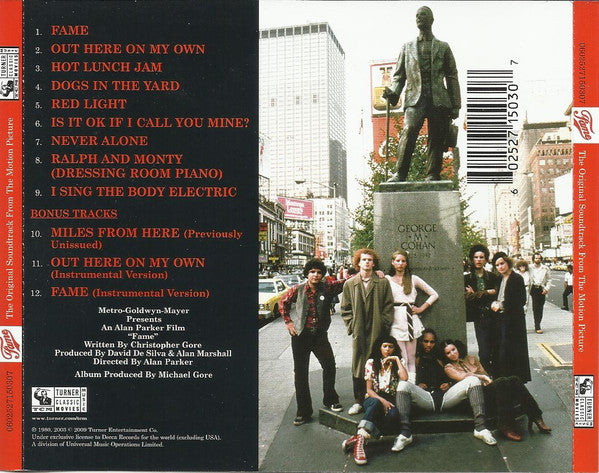 Various : Fame (The Original Soundtrack From The Motion Picture) (CD, Album, RE)