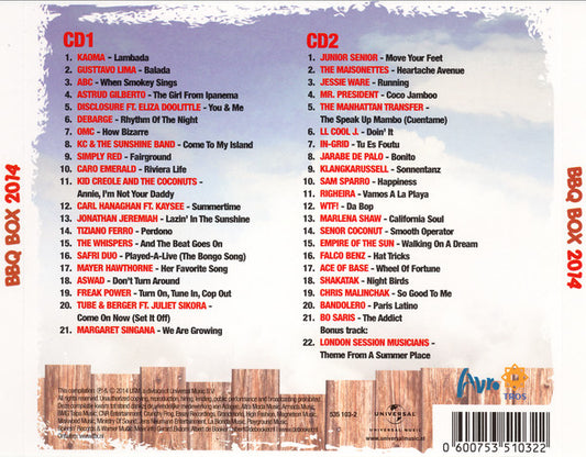 Various : Gerard Ekdom's BBQ Box 2014 (2xCD, Comp)