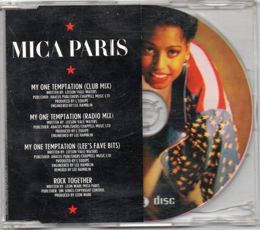 Mica Paris : My One Temptation (CD, Single)