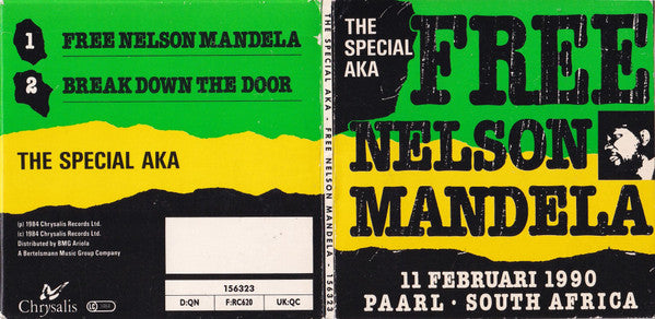 The Special AKA : Free Nelson Mandela (CD, Mini, Single)