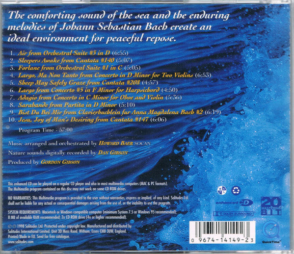 Dan Gibson : Dan Gibson's Solitudes - Bach Forever By The Sea (CD, Album)