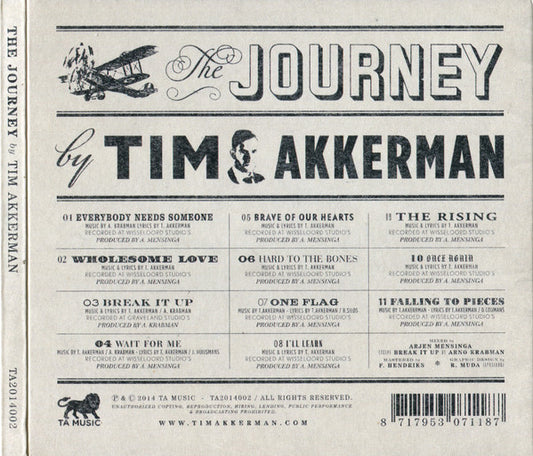 Tim Akkerman : The Journey (CD, Album)