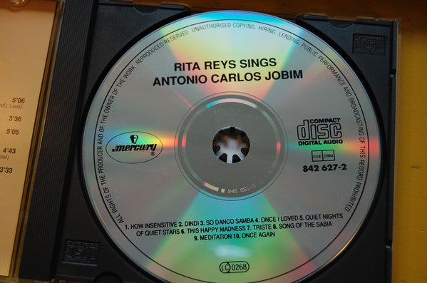Rita Reys : Sings Antonio Carlos Jobim (CD, Album)