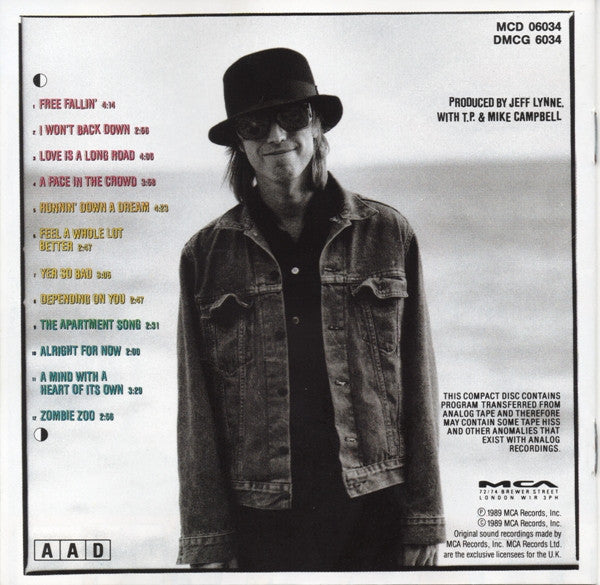 Tom Petty : Full Moon Fever (CD, Album, RE)