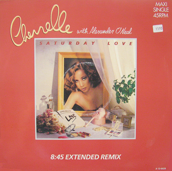 Cherrelle With Alexander O'Neal : Saturday Love (Extended Remix) (12", Maxi)