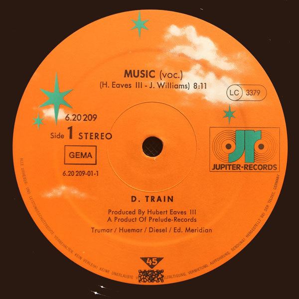 D-Train : Music (12")