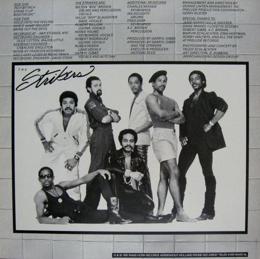The Strikers : The Strikers (LP, Album)