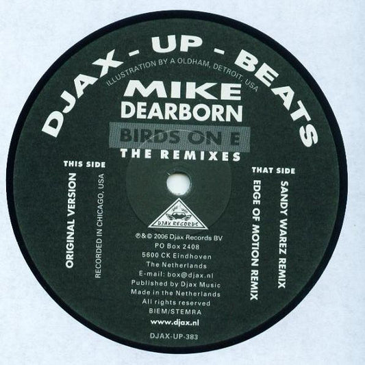 Mike Dearborn : Birds On E (The Remixes) (12")