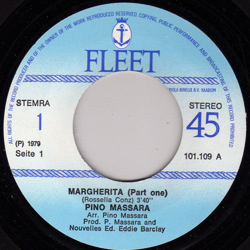 Pino Massara : Margherita (7")