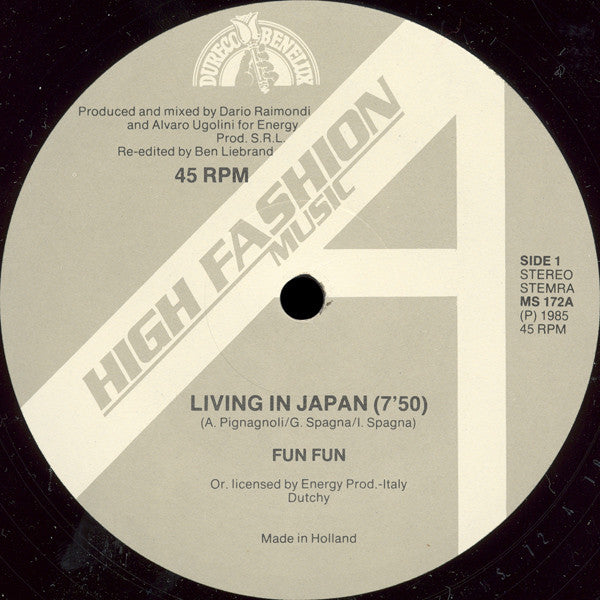 Fun Fun : Living In Japan (12")