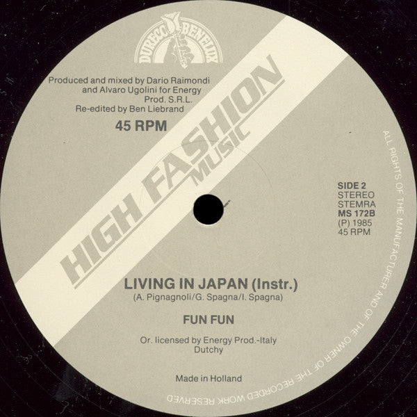 Fun Fun : Living In Japan (12")