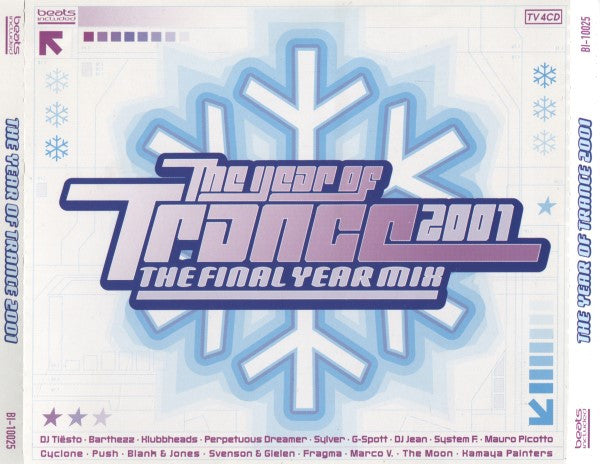 Various : The Year Of Trance 2001 - The Final Yearmix (4xCD, Mixed)
