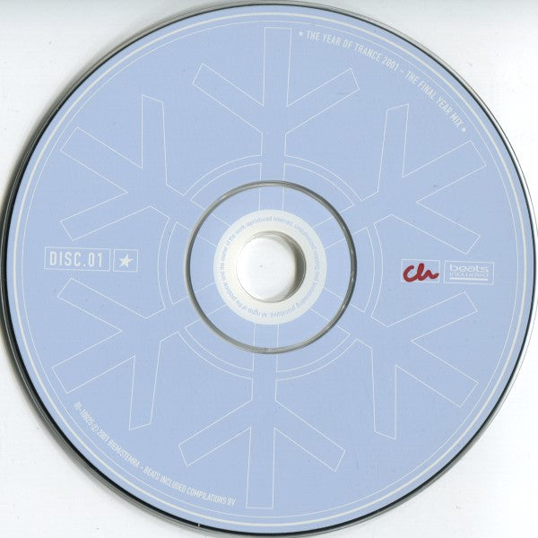 Various : The Year Of Trance 2001 - The Final Yearmix (4xCD, Mixed)