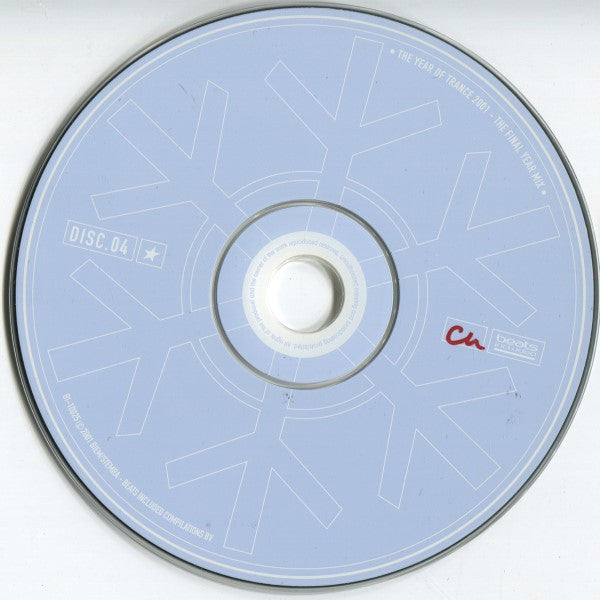 Various : The Year Of Trance 2001 - The Final Yearmix (4xCD, Mixed)