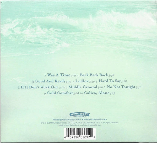 Anthony D'Amato : The Shipwreck from the Shore (CD)