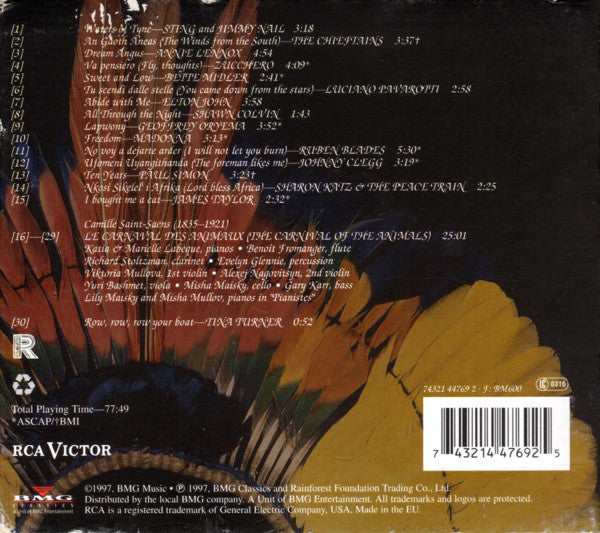 Various : Carnival! - The Rainforest Foundation (CD, Comp)