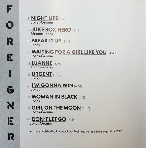 Foreigner : 4 (CD, Album)