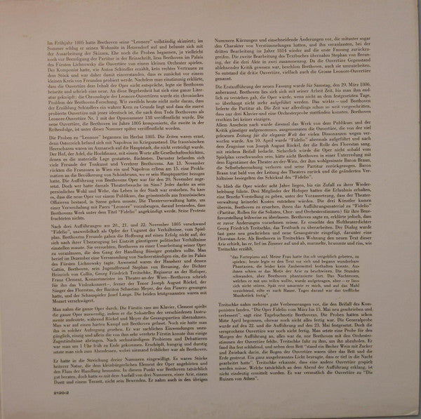 Ludwig van Beethoven, Gladys Kuchta, Melitta Muszely, Julius Patzak, Heinz Rehfuss, NDR Chor, NDR Sinfonieorchester, Carl Bamberger : Fidelio (2xLP)