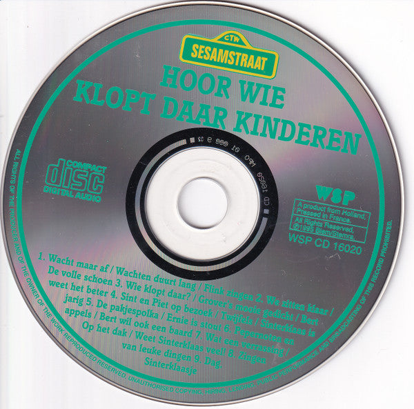 Bert & Ernie : Hoor Wie Klopt Daar Kinderen (CD, Album)