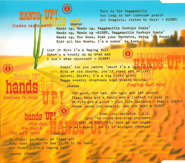 Zig & Zag : Hands Up! Hands Up! (CD, Maxi)