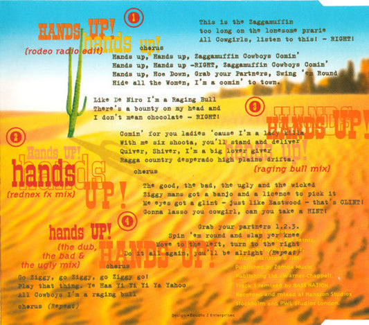 Zig & Zag : Hands Up! Hands Up! (CD, Maxi)